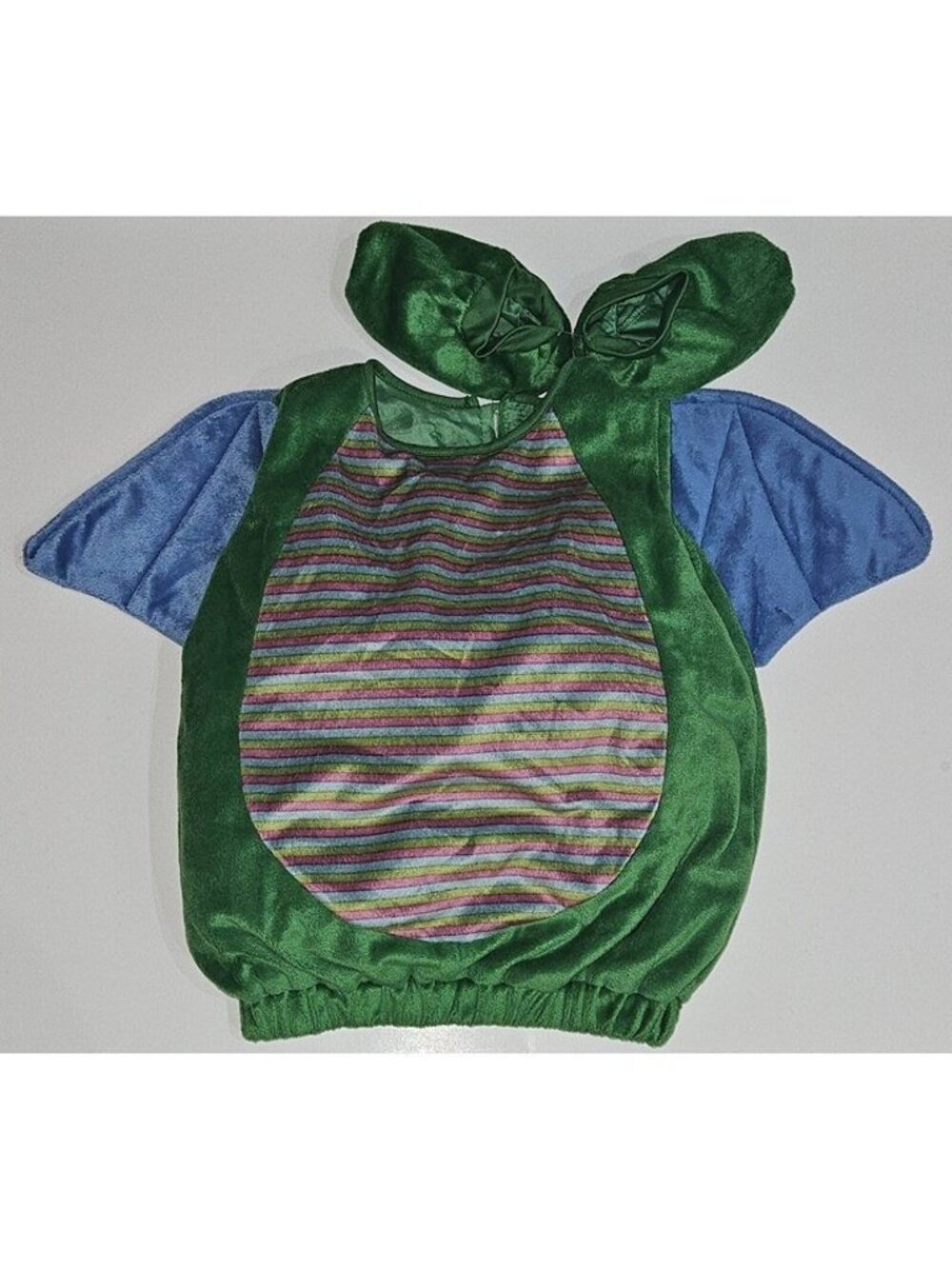 Dragon Baby Halloween Costume Approx 12 Months Plush Top Wings Feet READ